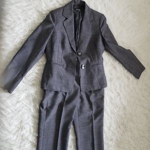 Business grey suit